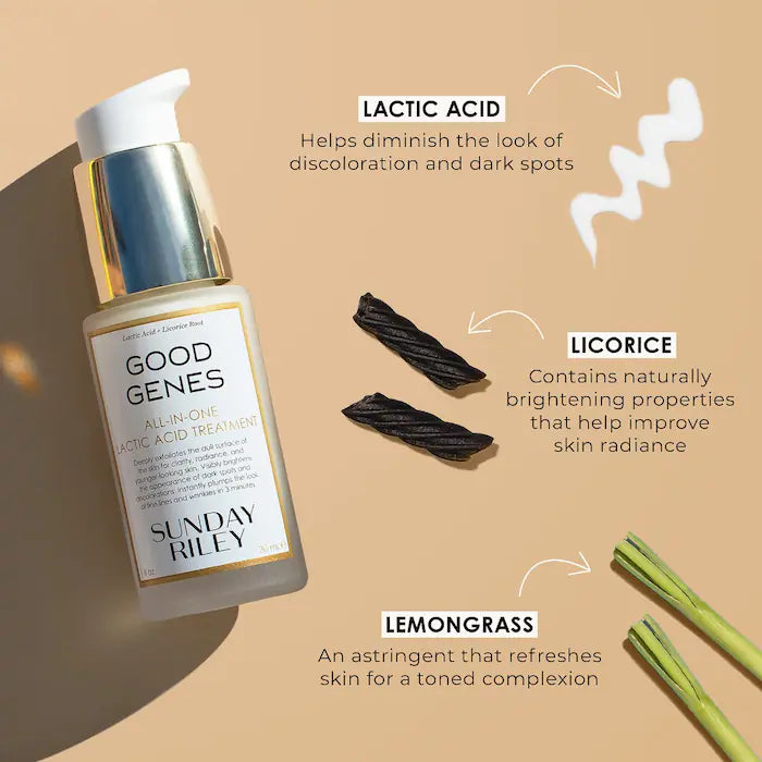 Good Genes All-In-One AHA Lactic Acid Treatment-Jumbo size 50ml