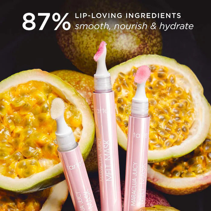 maracuja juicy lip nourishing melt mask-Drizzle - pink