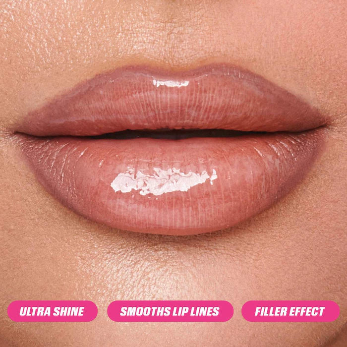 Faux Filler Shiny Non-Sticky Lip Gloss-UUU Baby - electric lilac-LIMITED EDITION