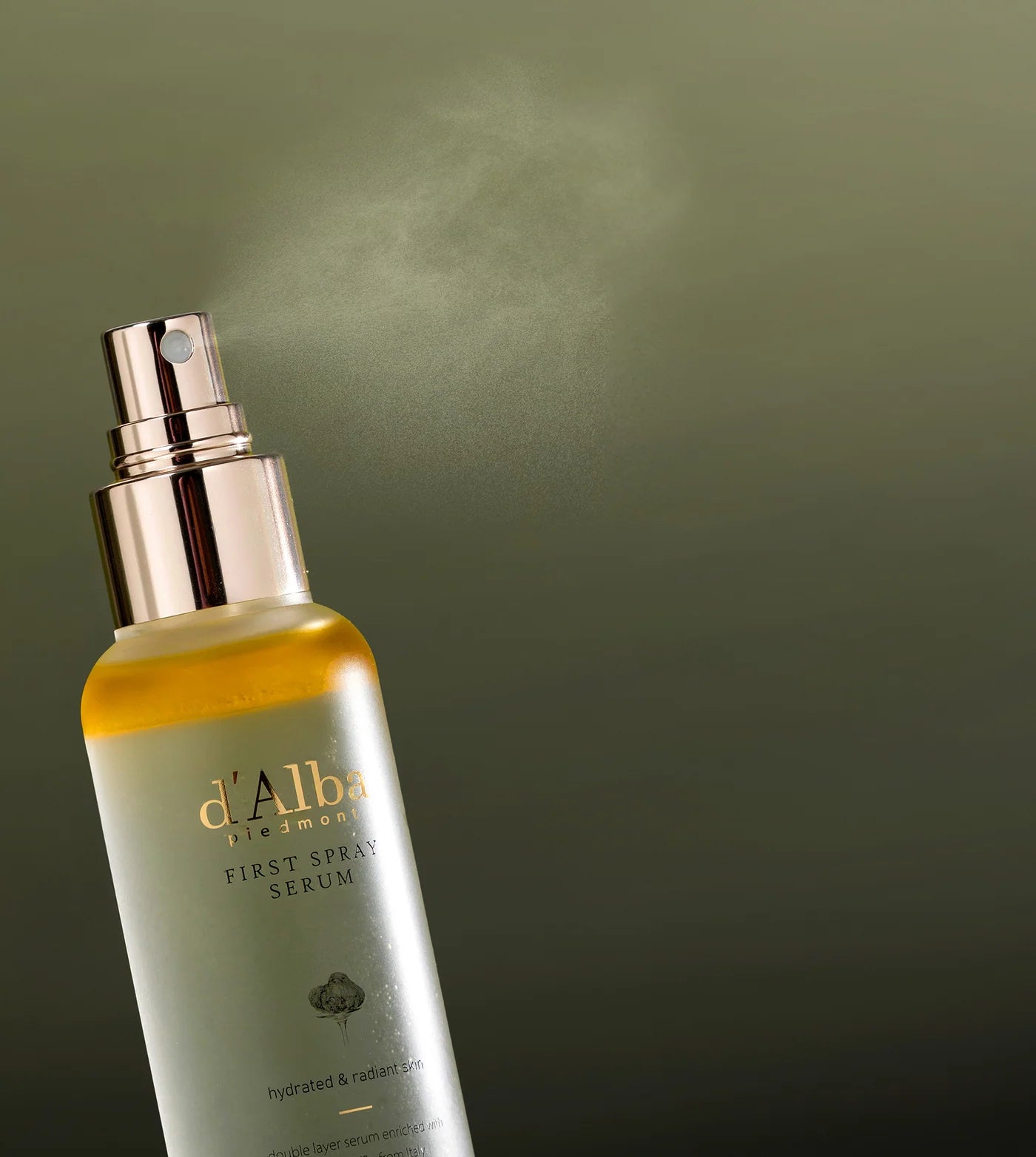 d'Alba White Truffle First Spray Serum ( Makeup artist secret for flawless skin )