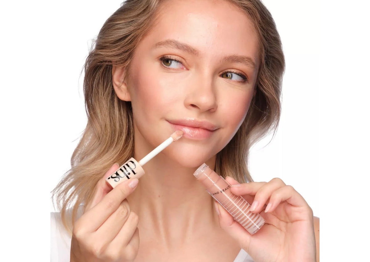 DIBS beauty Go To Glossy Balm Lip Gloss Topper, 0.20 Ounce (Kiss Me Quick)