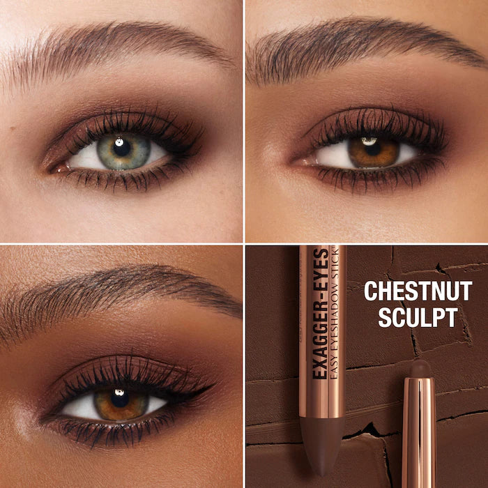 Exagger-Eyes Waterproof Eyeshadow Stick-Chestnut Sculpt - rich cocoa