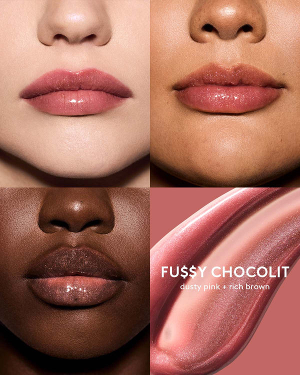 GLOSS BOMB SWIRL TWISTED LIP LUMINIZER-Fu$$y Chocolit