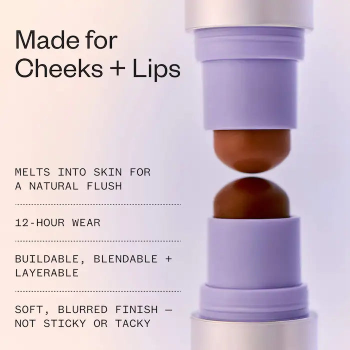 Impressionist Multistick Cream Blush Stick + Lip Color-Vital - Earthy terracotta for soft, sculptural depth