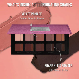 Groundwork: Blooming Romance -  For Eyes, Brows, Face & Lips