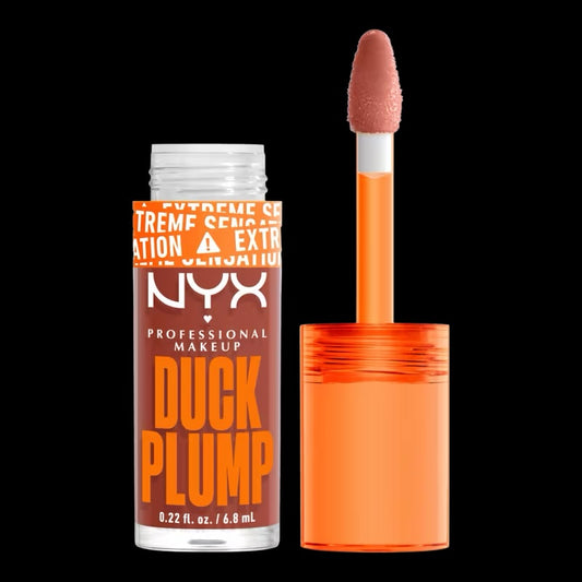 DUCK PLUMP HIGH PIGMENT PLUMPING LIP GLOSS-05 Brown of applause