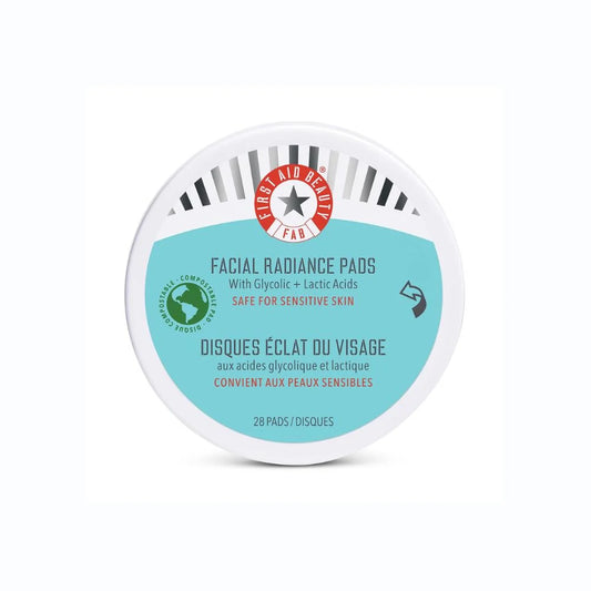 Brighten + Glow Facial Radiance Pads with Glycolic + Lactic Acids