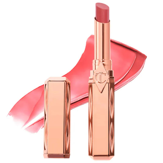 Pillow Talk Long Lasting Blush Balm Sheer Lip Tint-Blushed Rose - a sheer rosewood veil