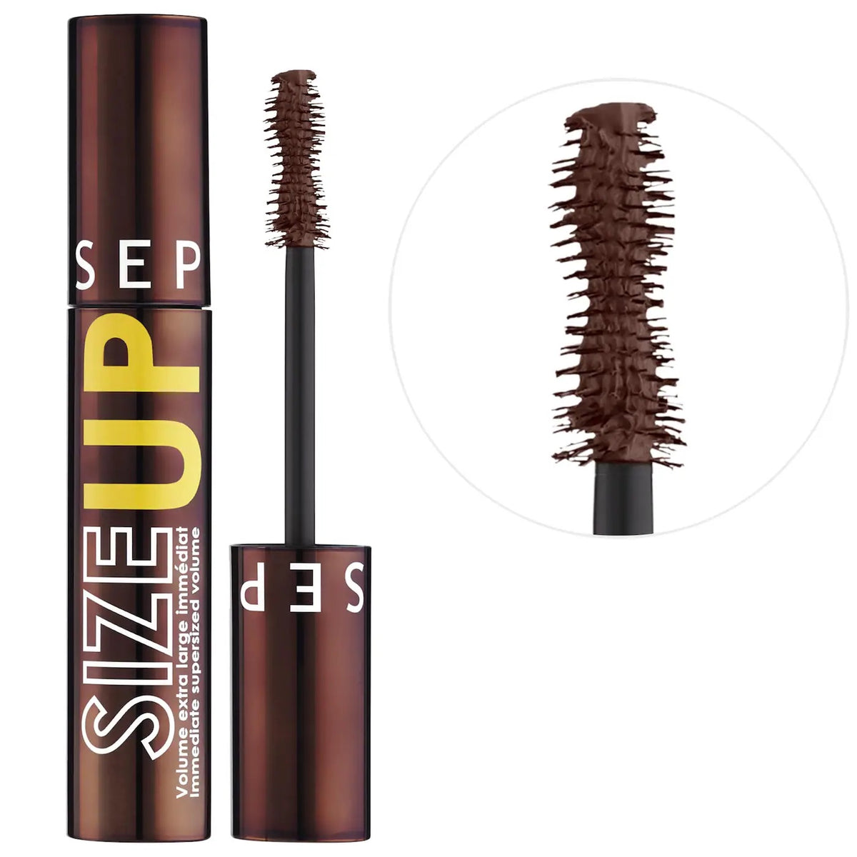 Size Up Volumizing Mascara - BROWN