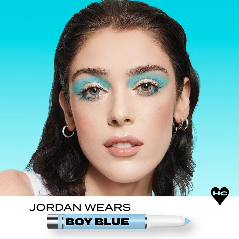 Hard Candy Eye Def Eyeshadow Marker, Creamy Eye Shadow and eyeliner Stick, Matte, Boy Blue, Matte Blue