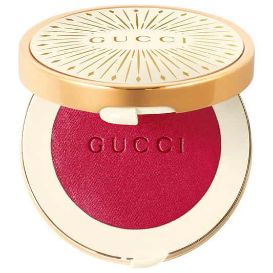 Glow Dewy Powder Blush-06 - Bright Ruby - red