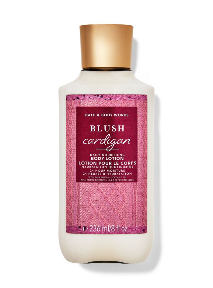 Blush Cardigan-Body Lotion