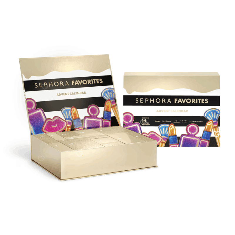 SEPHORA FAVORITES EUROPE ADVENT CALENDAR ( GIFT WRAPPED BY SEPHORA STORE )