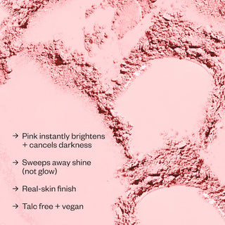 Mini Cloud Set Baked Setting & Smoothing Talc-Free Vegan Powder-Candy - sheer brightening pink