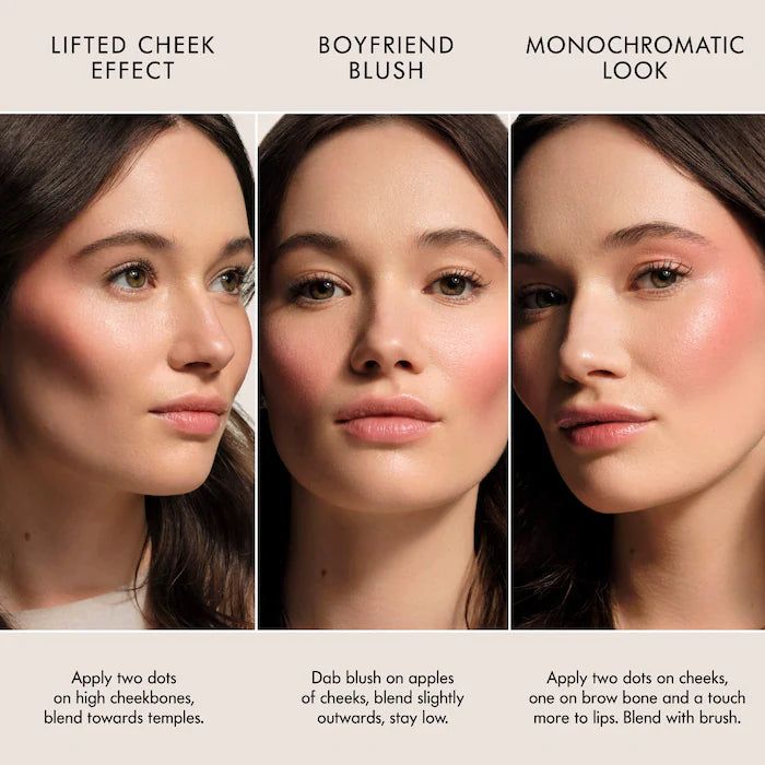 Cheek Tint Longwear Lightweight Liquid Blush- 50S Starlit Peach - warm tangerine pink