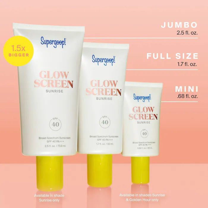 Mini Glowscreen SPF 40 Sunscreen with Hyaluronic Acid + Niacinamide