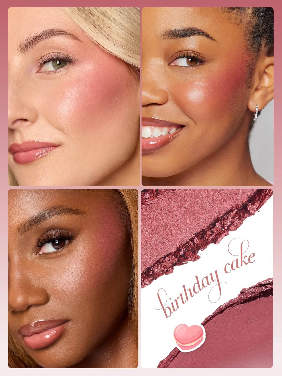 macaron blush & glow™ duo - birthday cake