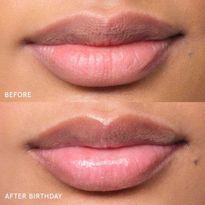 Balm Dotcom Lip Balm and Skin Salve-Birthday - soft shimmer clear