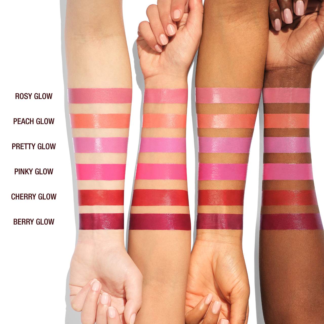 Unreal Lip + Cheek Glow Blush Stick with Hyaluronic Acid-Rosy Glow - warm rosy pink