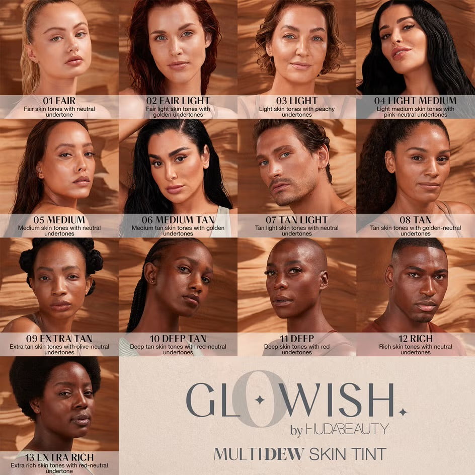 Huda Beauty GloWish Multidew Skin Tint