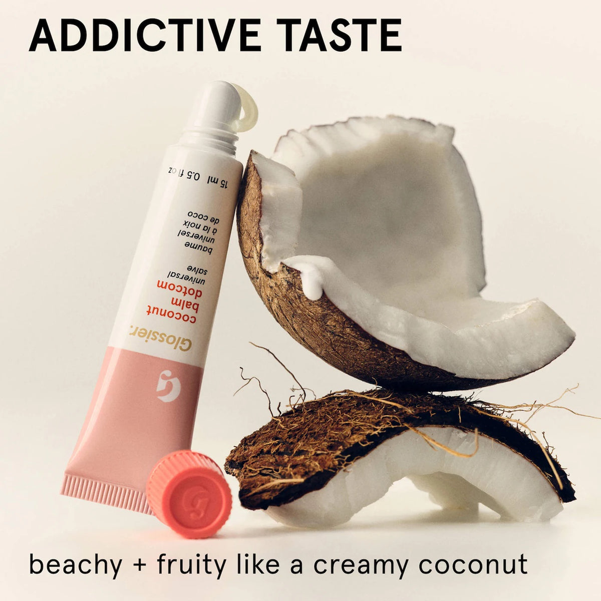 Balm Dotcom Lip Balm and Skin Salve - Coconut - clear untinted
