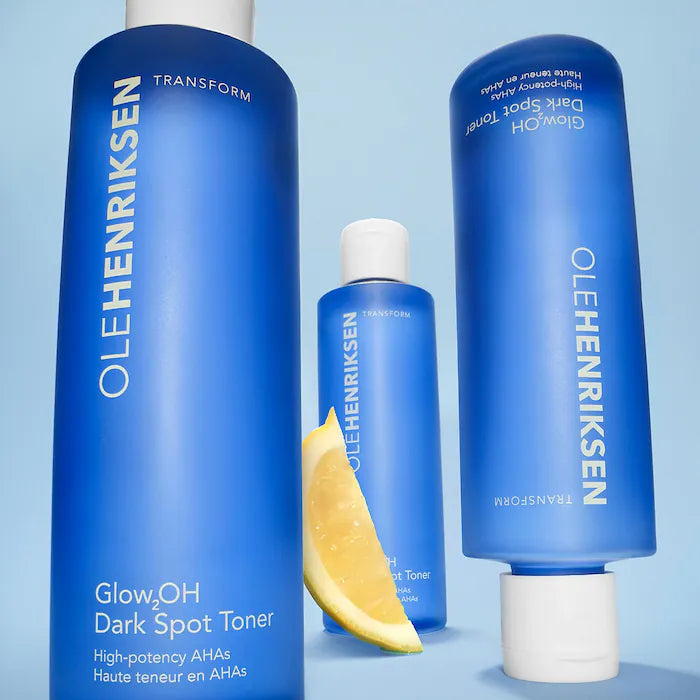 Glow2OH Exfoliating Dark Spot Toner with Glycolic & Lactic Acid