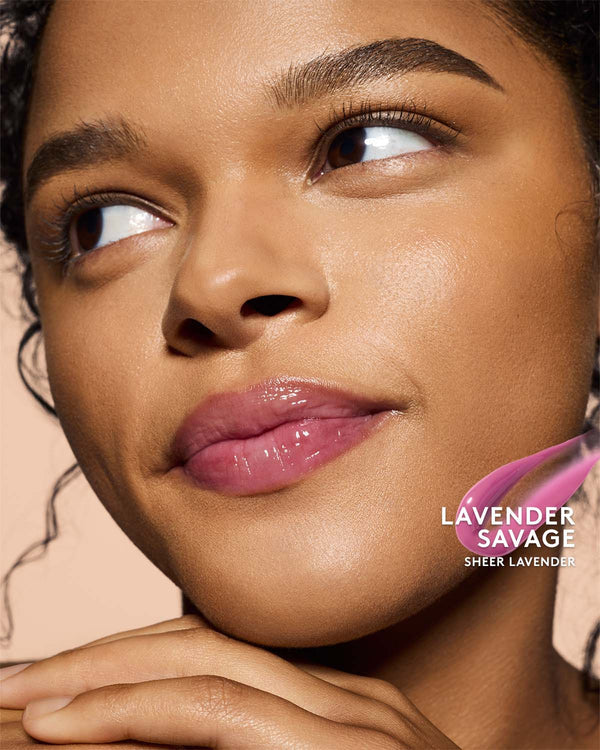 GLOSS BOMB HEAT UNIVERSAL LIP LUMINIZER + PLUMPER- Lavender savage