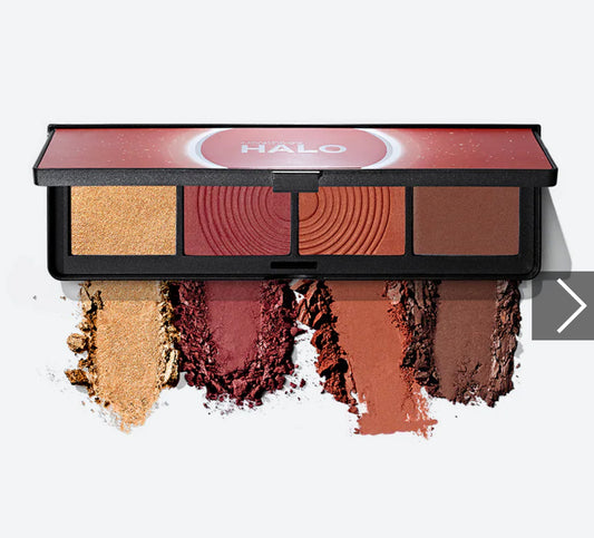 Halo Sculpt + Glow Contour, Blush + Highlighter Palette With Vitamin E
