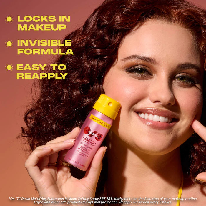On 'Til Dawn Makeup Setting Spray with SPF 28