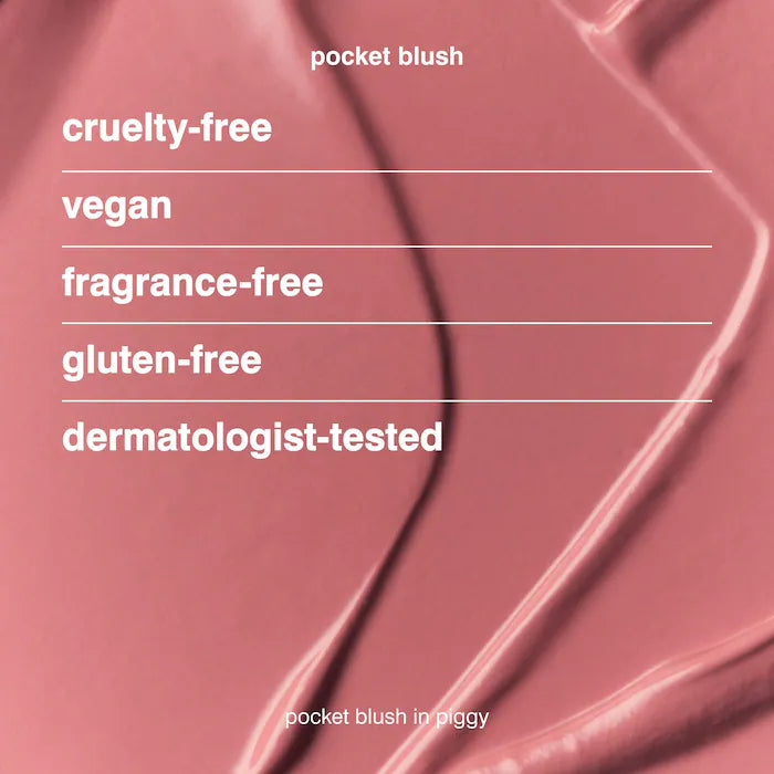 Pocket Blush Buildable Hydrating Cream Blush-Piggy - baby pink