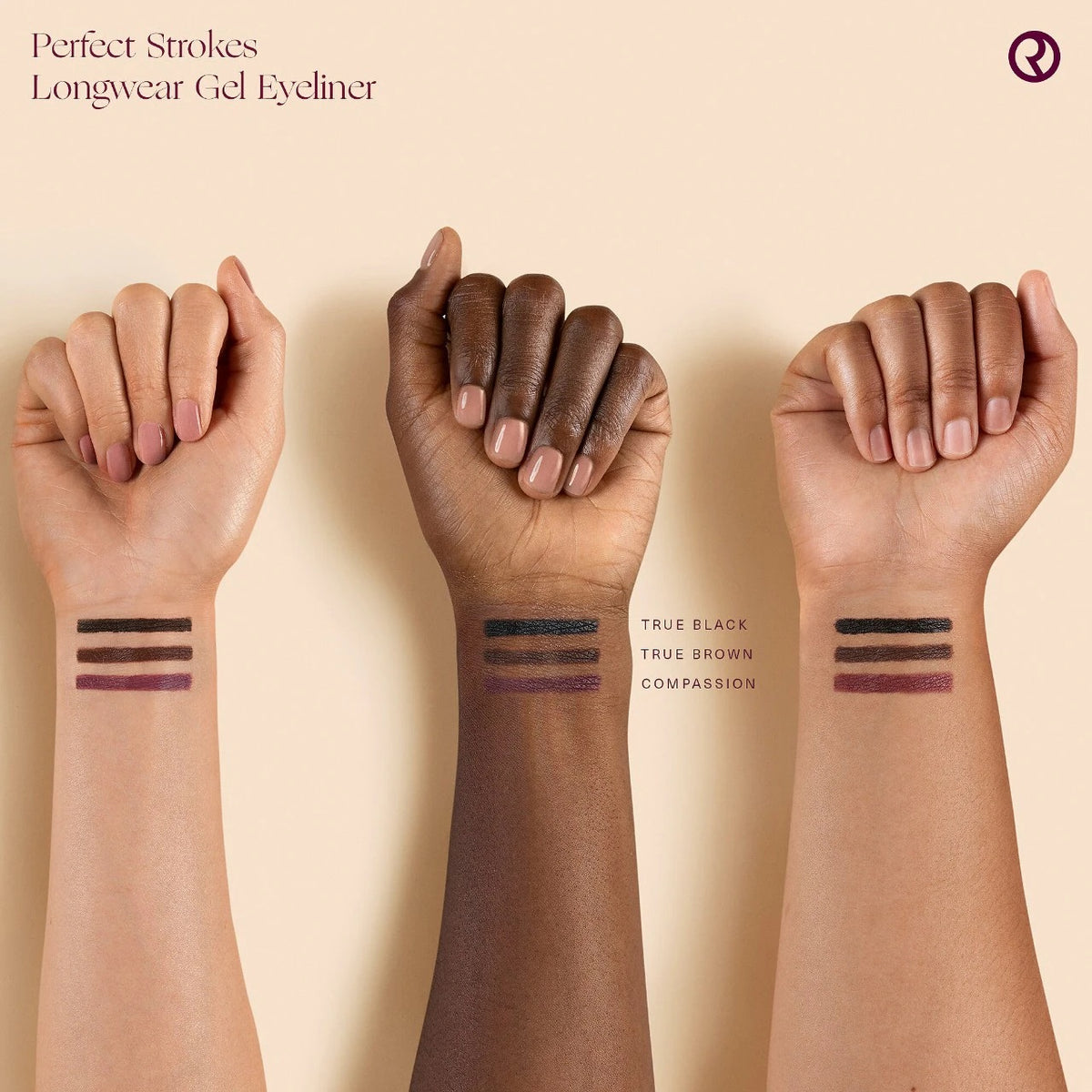 Perfect Strokes Longwear & Waterproof Gel Eyeliner - True Black