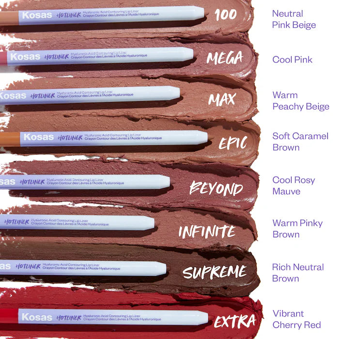 Hotliner Hyaluronic Acid Contouring Lip Liner-100