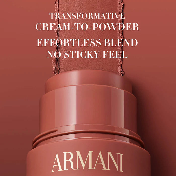 Dolci Blush Smoothing Cream-to-Powder Soft-Matte Balm-4, Cinnamon Blush - neutral brick brown