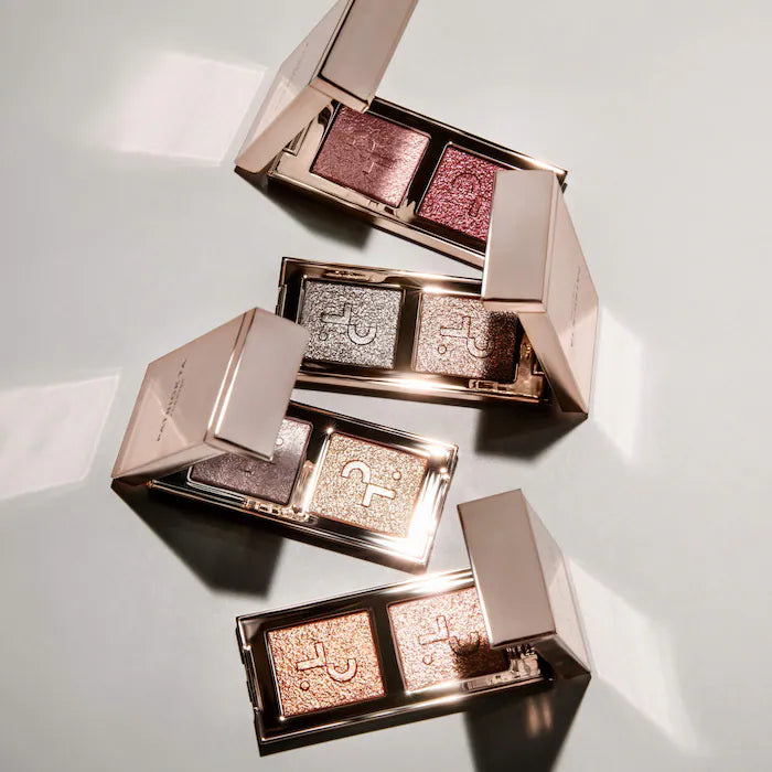 Major Dimension Eye Illusion Eyeshadow Duo-We Need Better Lighting - pearl sparkle, golden sparkle