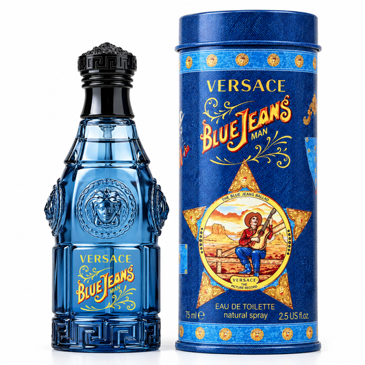 Versace Blue Jeans Eau de Toilette 75 mL – For Men