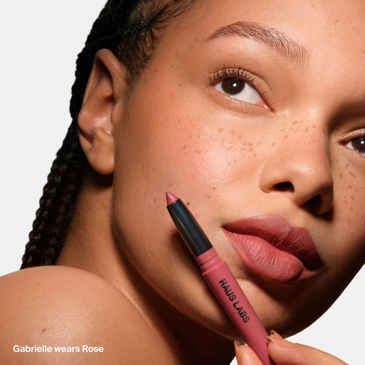 Le Monster Lip Crayon Vegan Lipstick and Lip Liner - MOCHA MATTE