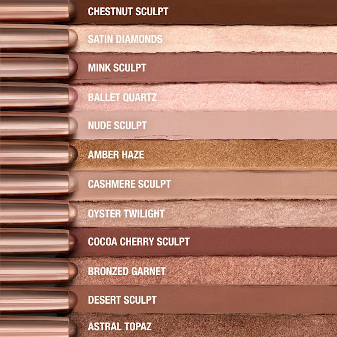 Exagger-Eyes Waterproof Eyeshadow Stick-Bronzed Garnet - seductive reddish bronze
