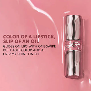YSL Candy Glaze Lip Gloss Stick-44 Nude Lavalliere - iconic pink nude