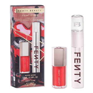 Fenty Snackz by Fenty Beauty by Rihanna Paint It Red Lip Set - 2pc