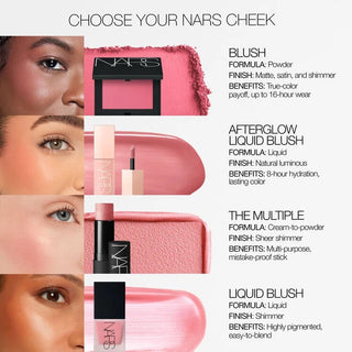 AFTERGLOW LIQUID BLUSH - ORGASM
Peachy pink with golden shimmer