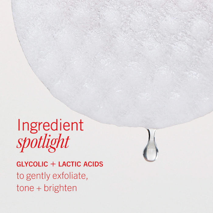 Brighten + Glow Facial Radiance Pads with Glycolic + Lactic Acids