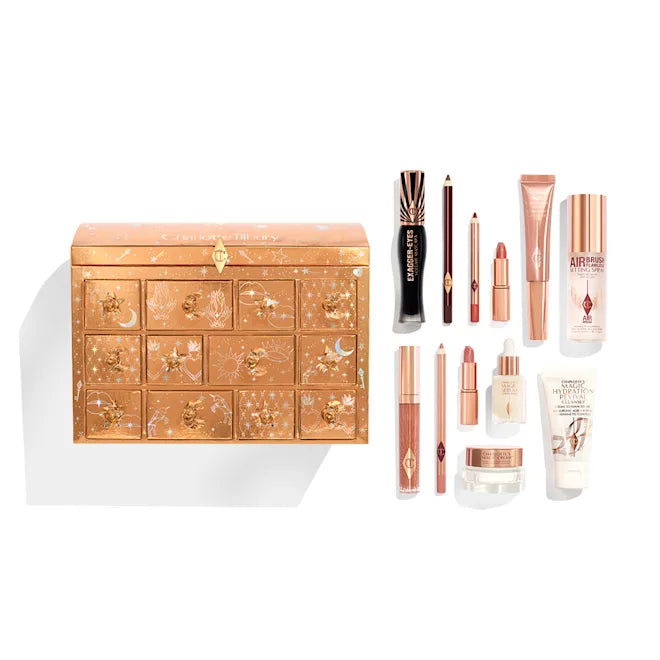 CHARLOTTE'S BEAUTY TREASURE CHEST 12 DOOR BEAUTY ADVENT CALENDAR