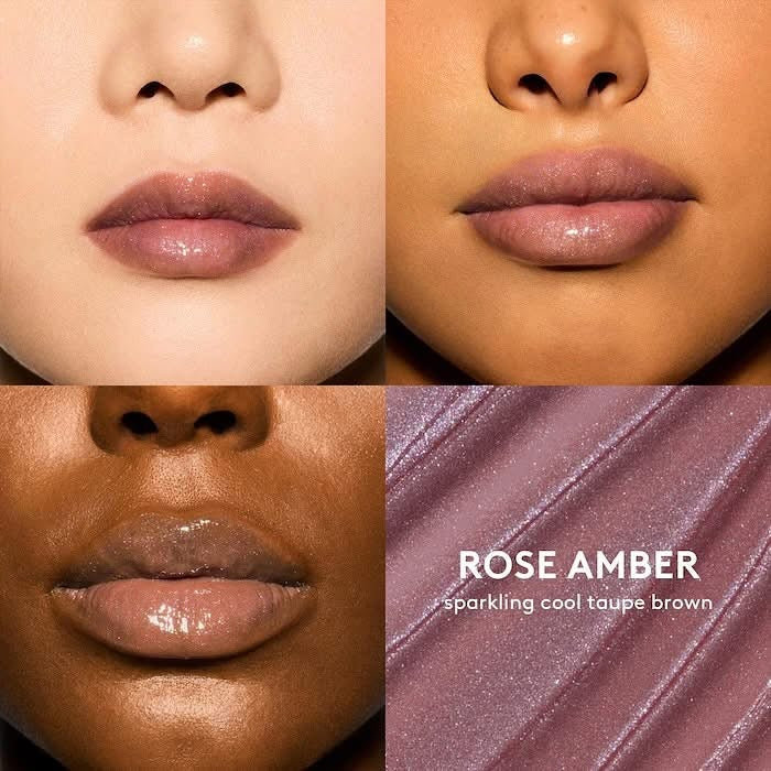 Gloss Bomb Oil Luminizing Lip Oil 'N Gloss-Fu$$Y - sparkling dusty pink