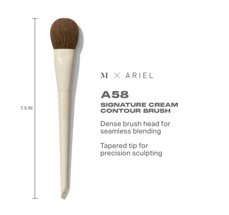 MORPHE X ARIEL A58 SIGNATURE CREAM BRUSH