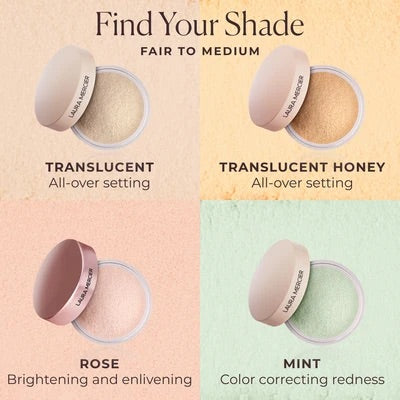 Translucent Loose Talc-Free Setting Powder Ultra - Blur mini
