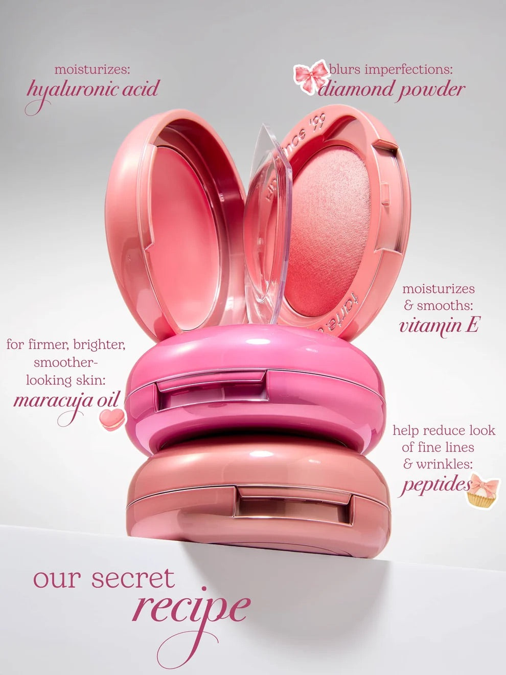 macaron blush & glow™ duo - birthday cake