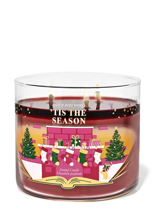 ‘TIS THE SEASON - 3-Wick Candle