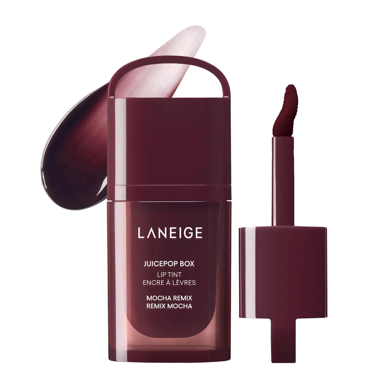 JuicePop Box Hydrating & Lightweight Oil Lip Tint - MOCHA REMIX