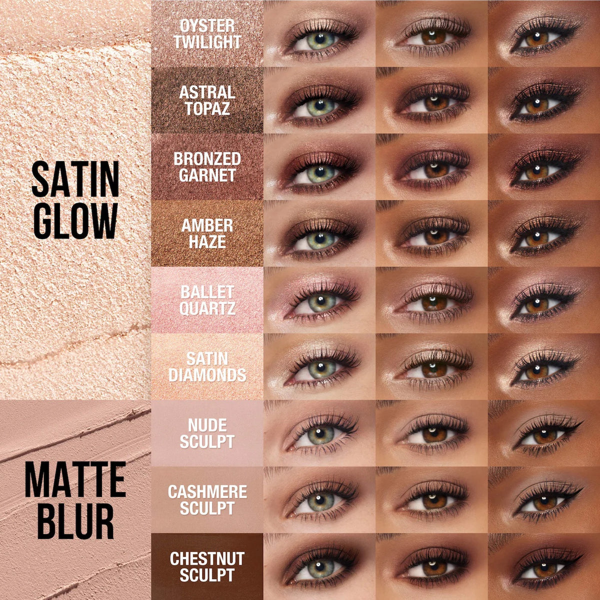 Exagger-Eyes Waterproof Eyeshadow Stick - Amber Haze - amber gold