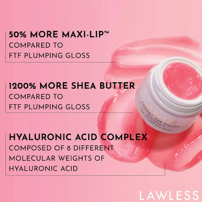 Forget The Filler Overnight Lip Plumping Mask-Sweet dreams